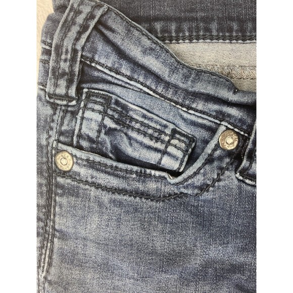 Silver Womens Jeans Blue Pixie Super Skinny 29x31 (27x28‎ Measured) - Picture 12 of 16